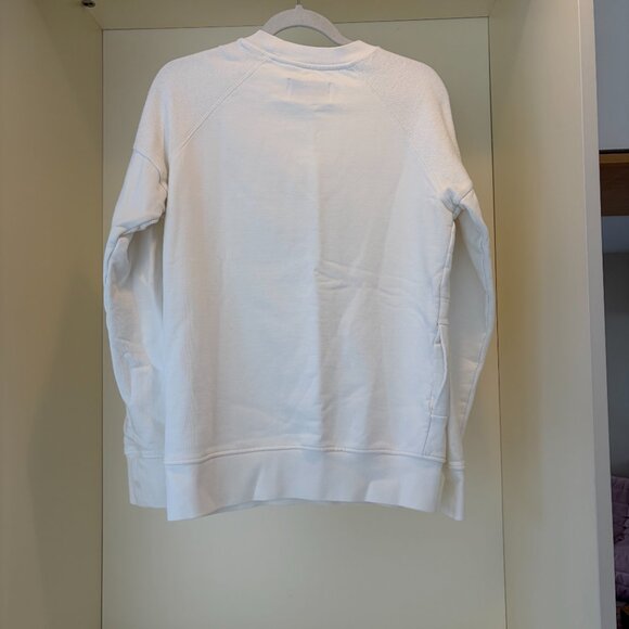 CASABLANCA Reverse Loopback Panel Sweatshirt Off-white - Picture 3 of 5